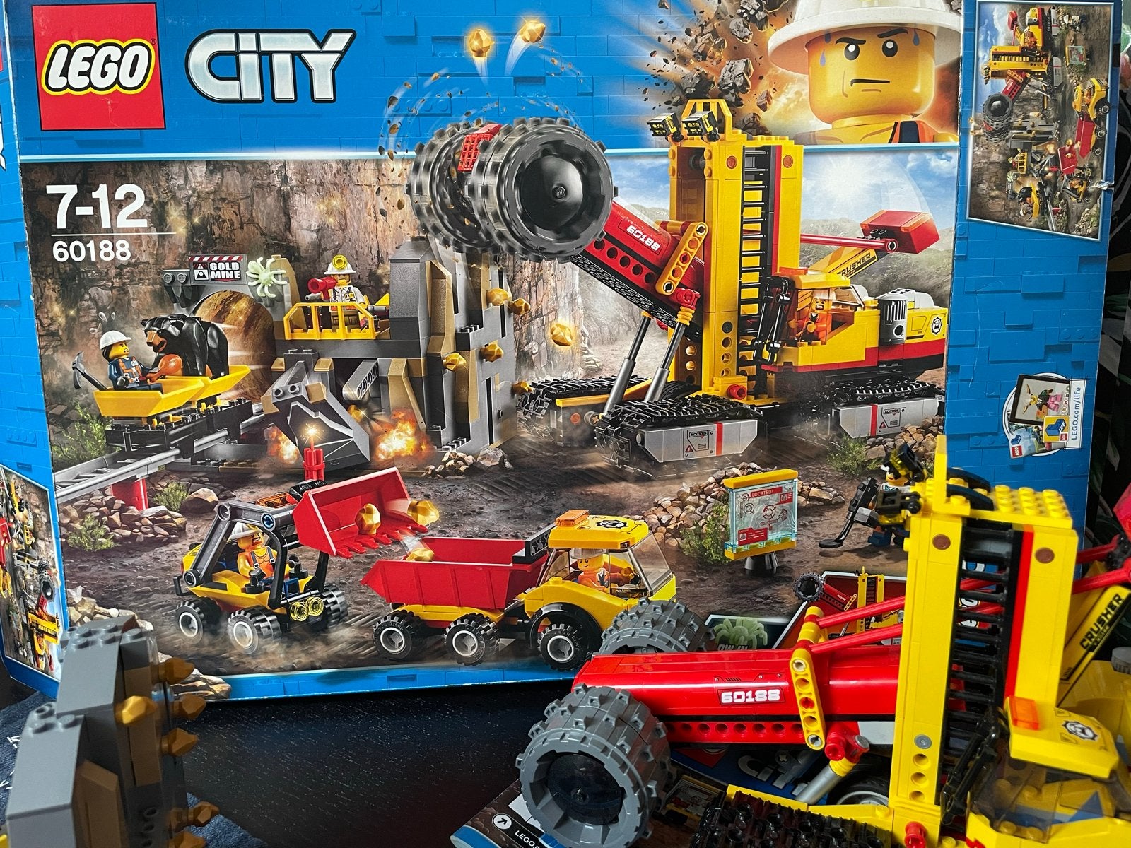 LEGO City 60188 Mijnbouw Experts, City, Lego, Ophalen of Verzenden, Zo goed als nieuw