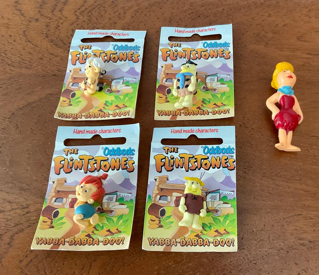 The Flintstones Oddbods  Set van 5 (Nieuw & Gebruikt), Verzenden, Zo goed als nieuw
