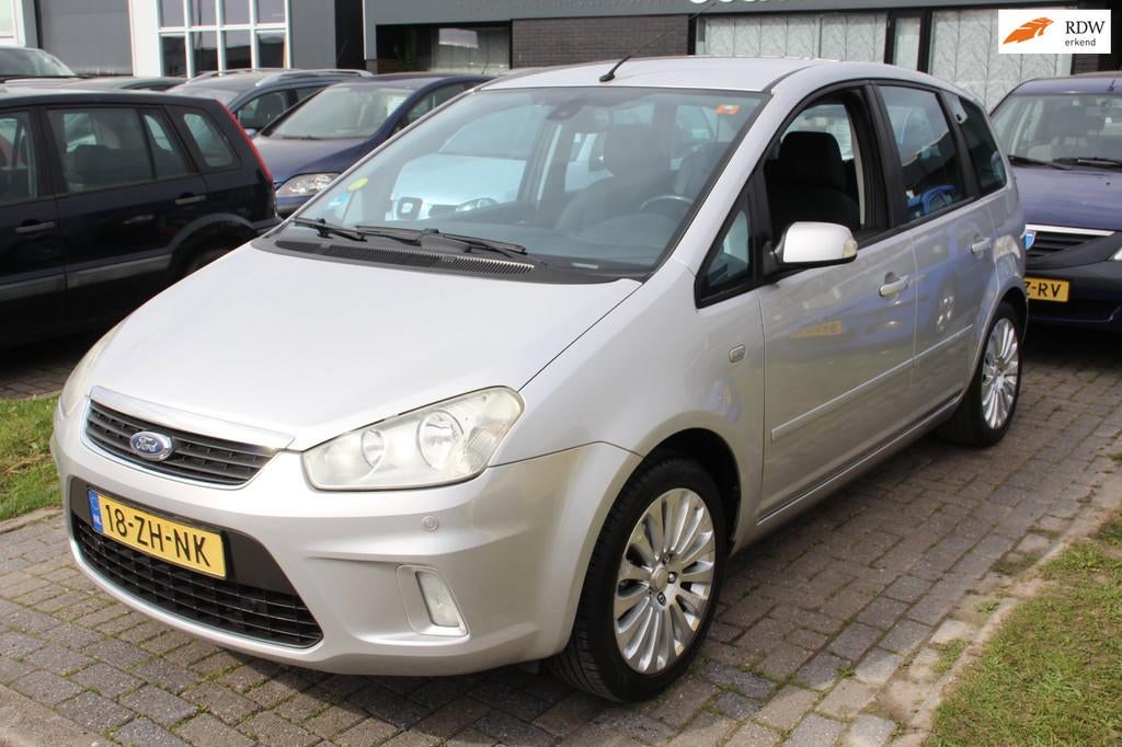 Ford C-Max 1.8-16V Titanium Navigatie Climate Cruise Trekhaa, Voorwielaandrijving, Gebruikt, Zwart, 4 cilinders