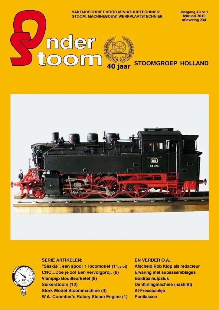 Tijdschriften Onder stoom, Ophalen, Nieuw, Overige typen