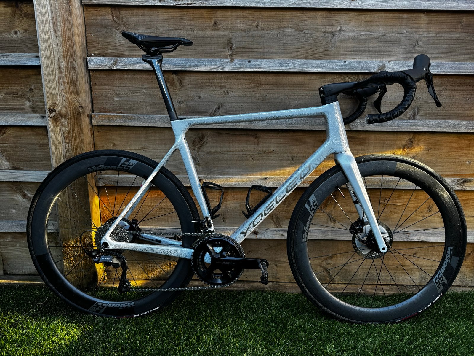 Yoeleo R11 Racefiets powermeter - Full Carbon UCI keurmerk, 28 inch, Zo goed als nieuw, 57 tot 61 cm, Meer dan 20 versnellingen