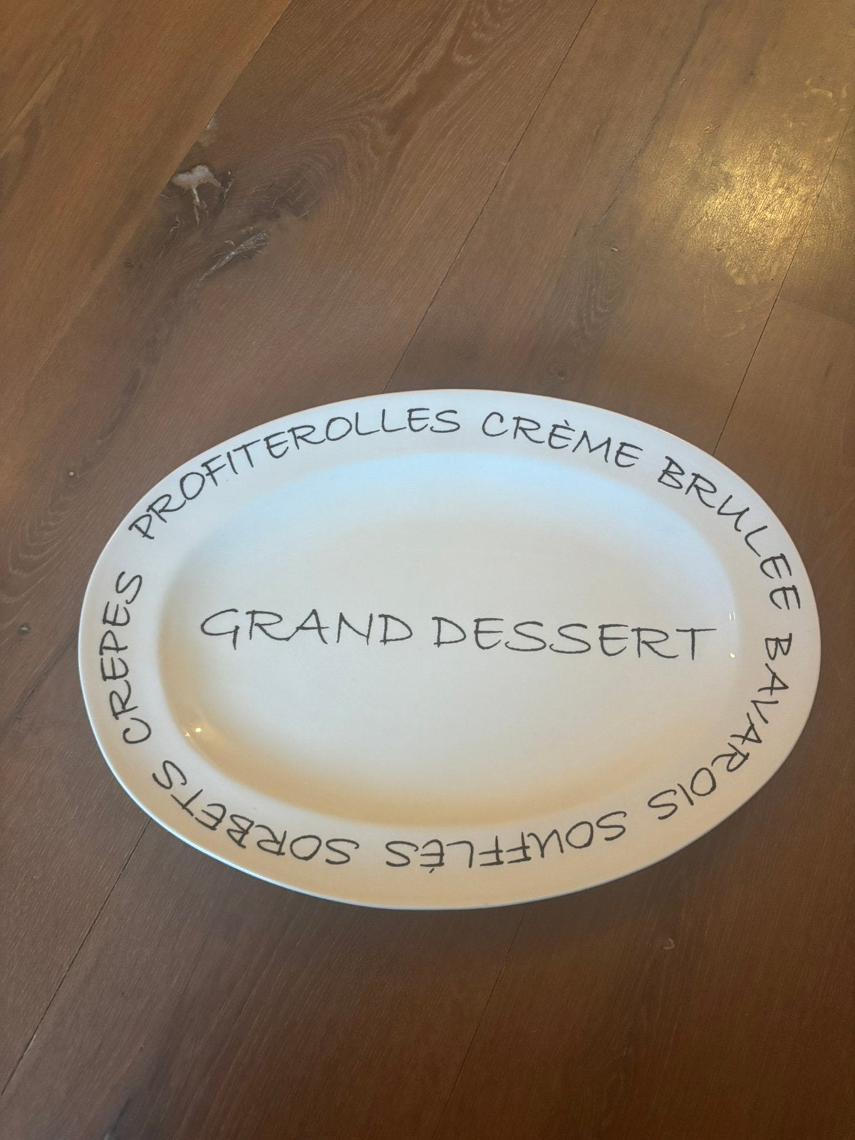 Grand dessert bord Riviera Maison, Ophalen of Verzenden