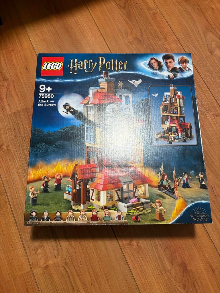 LEGO Harry Potter 75980 Attack on the Burrow - Nieuw/Sealed, Ophalen, Lego, Complete set, Ongeopend/sealed