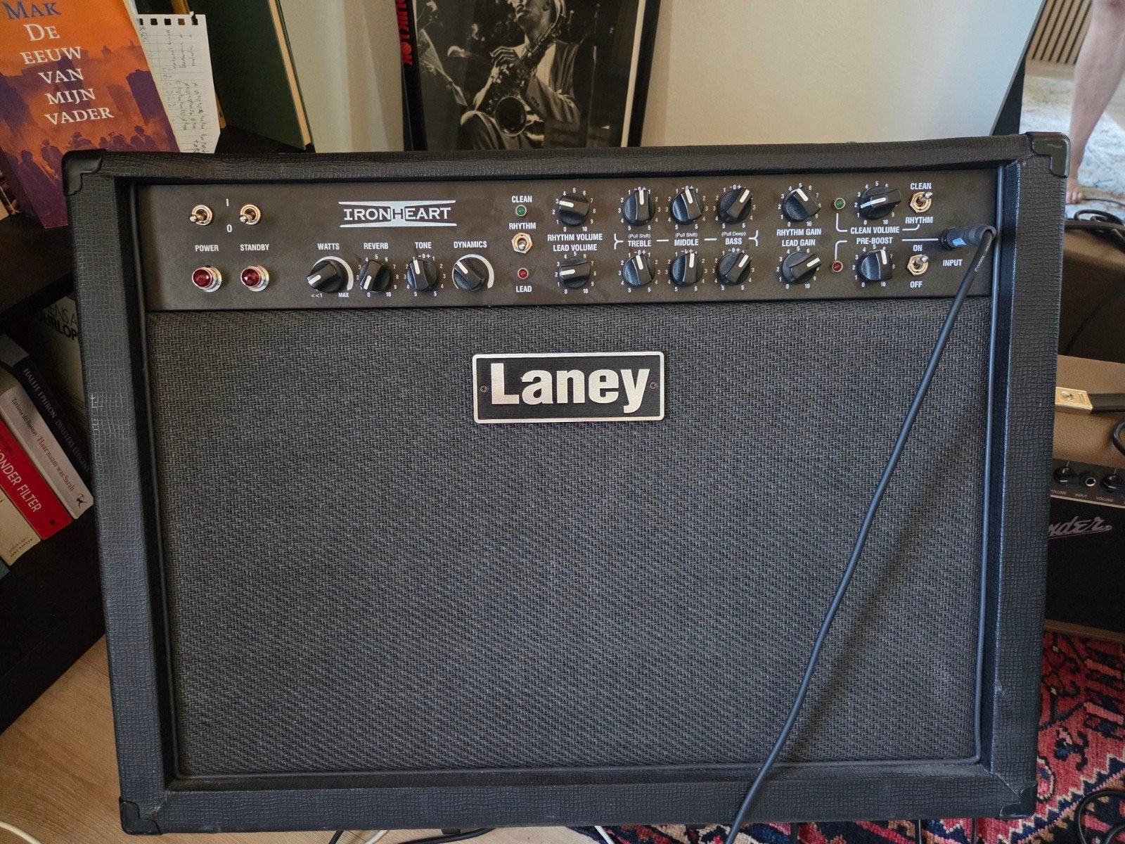 Laney Ironheart IRT 60 212 combo, Muziek en Instrumenten, Versterkers | Bas en Gitaar, Ophalen, Zo goed als nieuw, 50 tot 100 watt