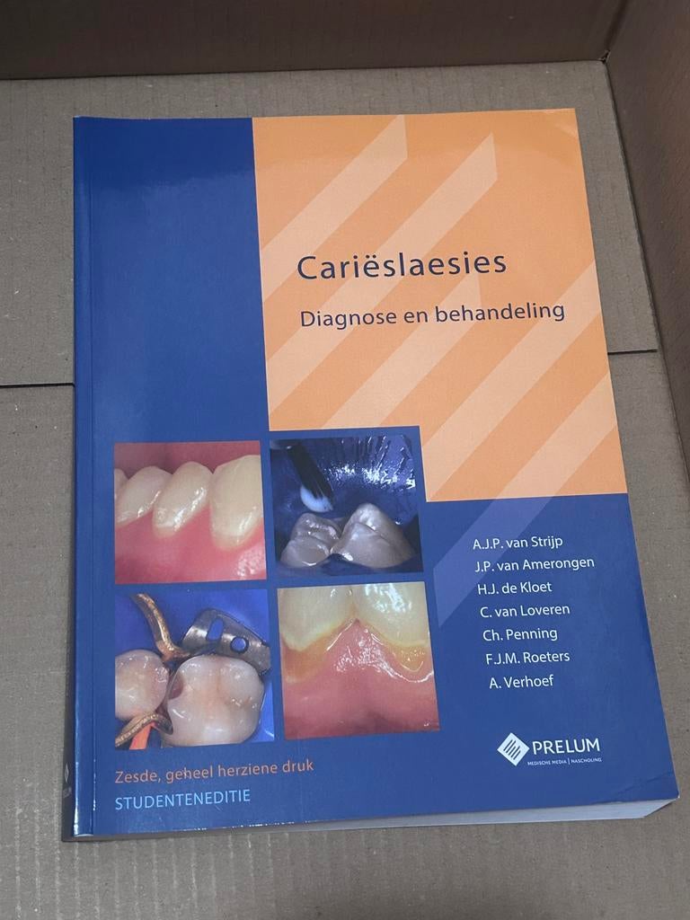 Carieslaesies-studenteneditie Diagnose en behandeling, Ophalen of Verzenden, Beta, Zo goed als nieuw, HBO