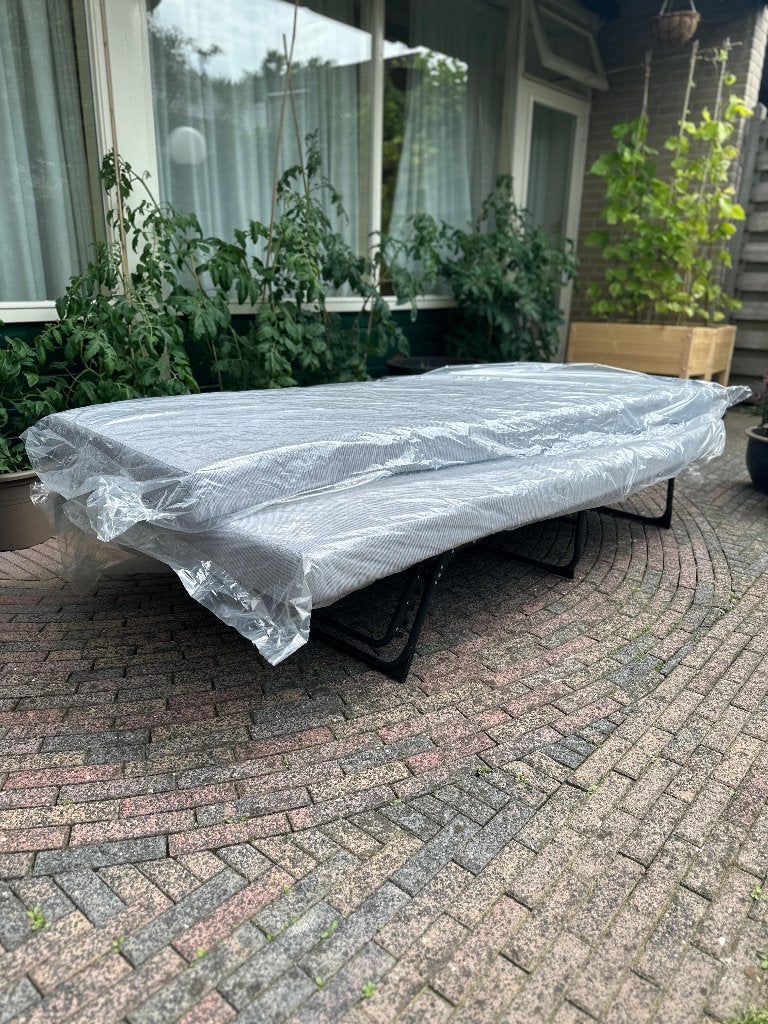 2 X nieuwe ROUGH outdoor ligbed- /palletbankkussens 207 x 79, Ophalen, Nieuw