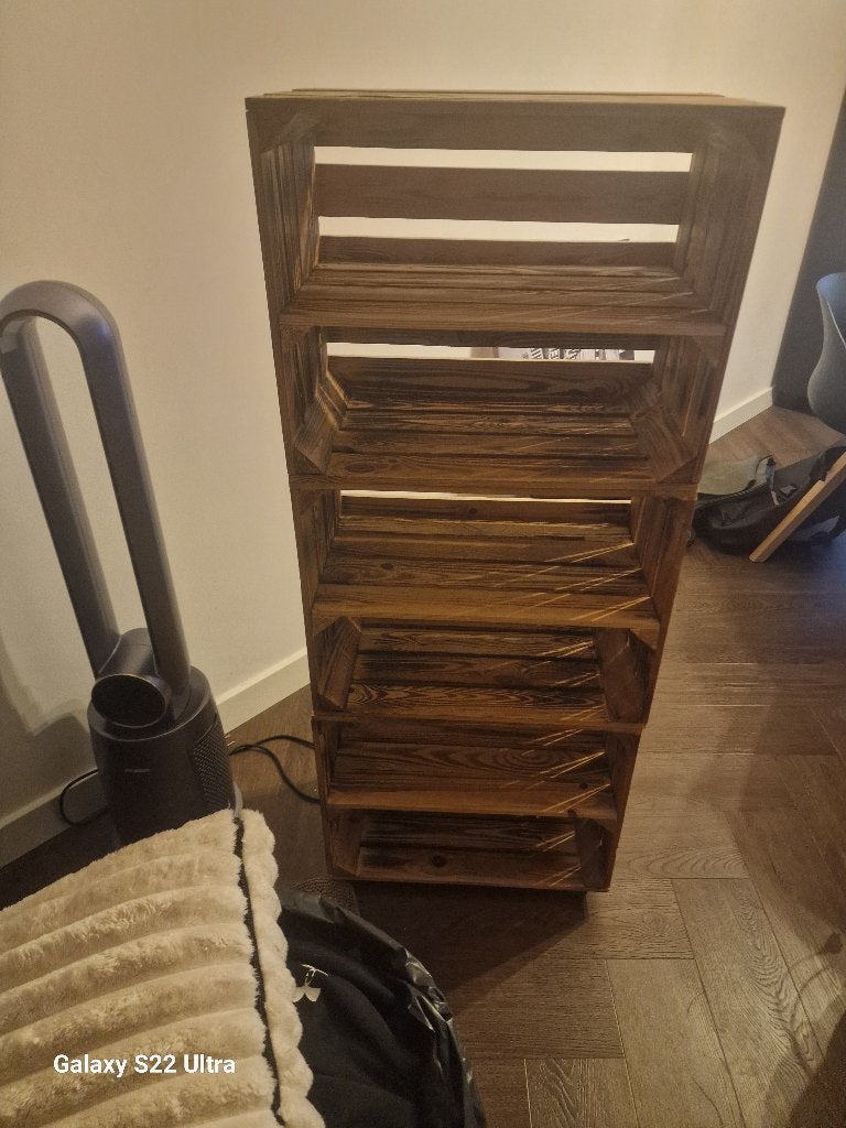Te koop kratten, Ophalen, 100 tot 150 cm, Nieuw, Kersenhout