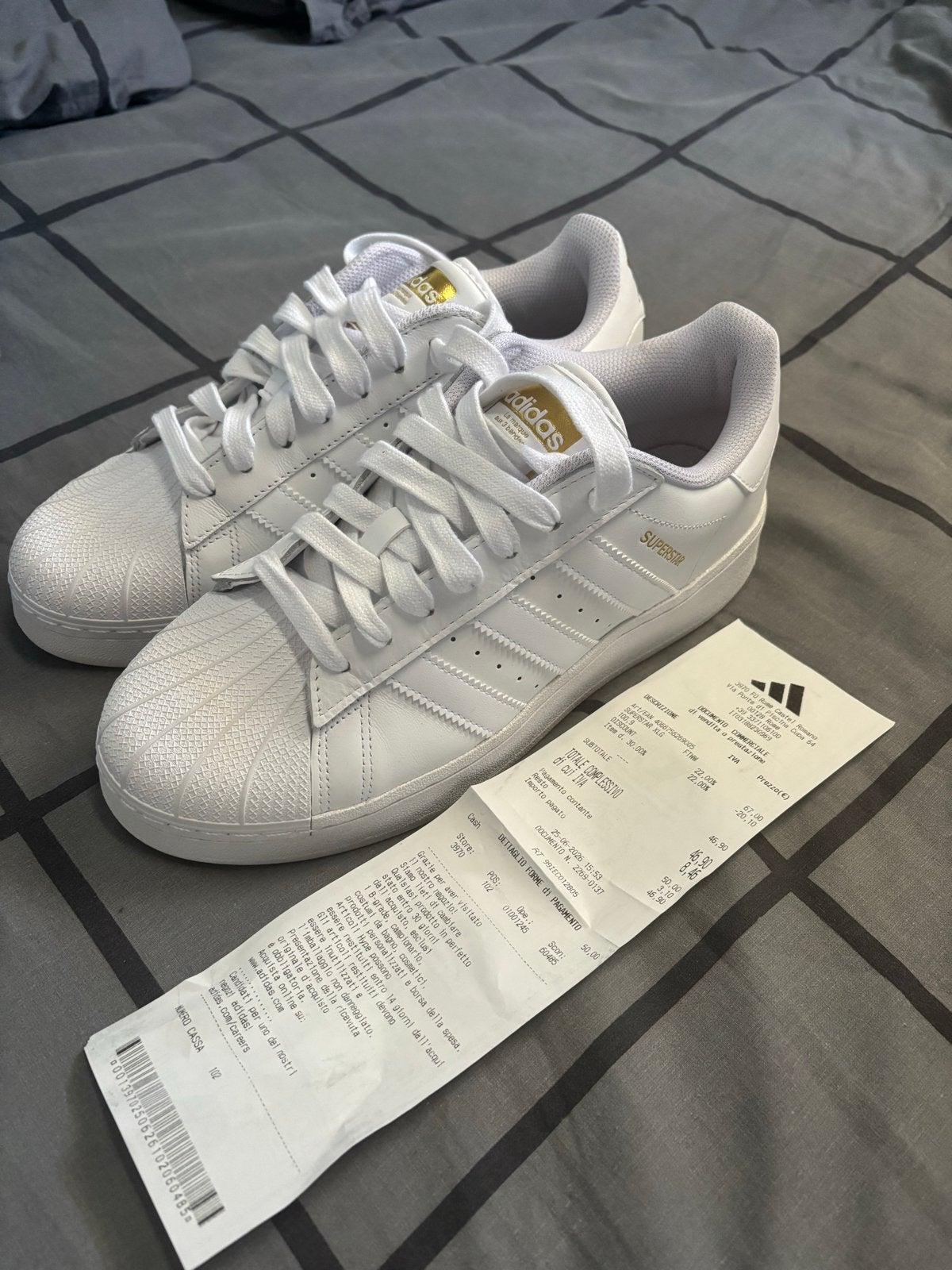 Adidas Superstar XLG sneakers wit 43, Ophalen of Verzenden, Nieuw, Wit, Sneakers of Gympen