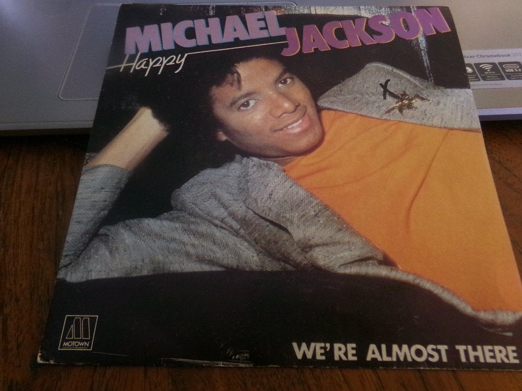 Michael Jackson ‎– Happy / We're Almost There - 1983, Ophalen of Verzenden, Gebruikt, Pop