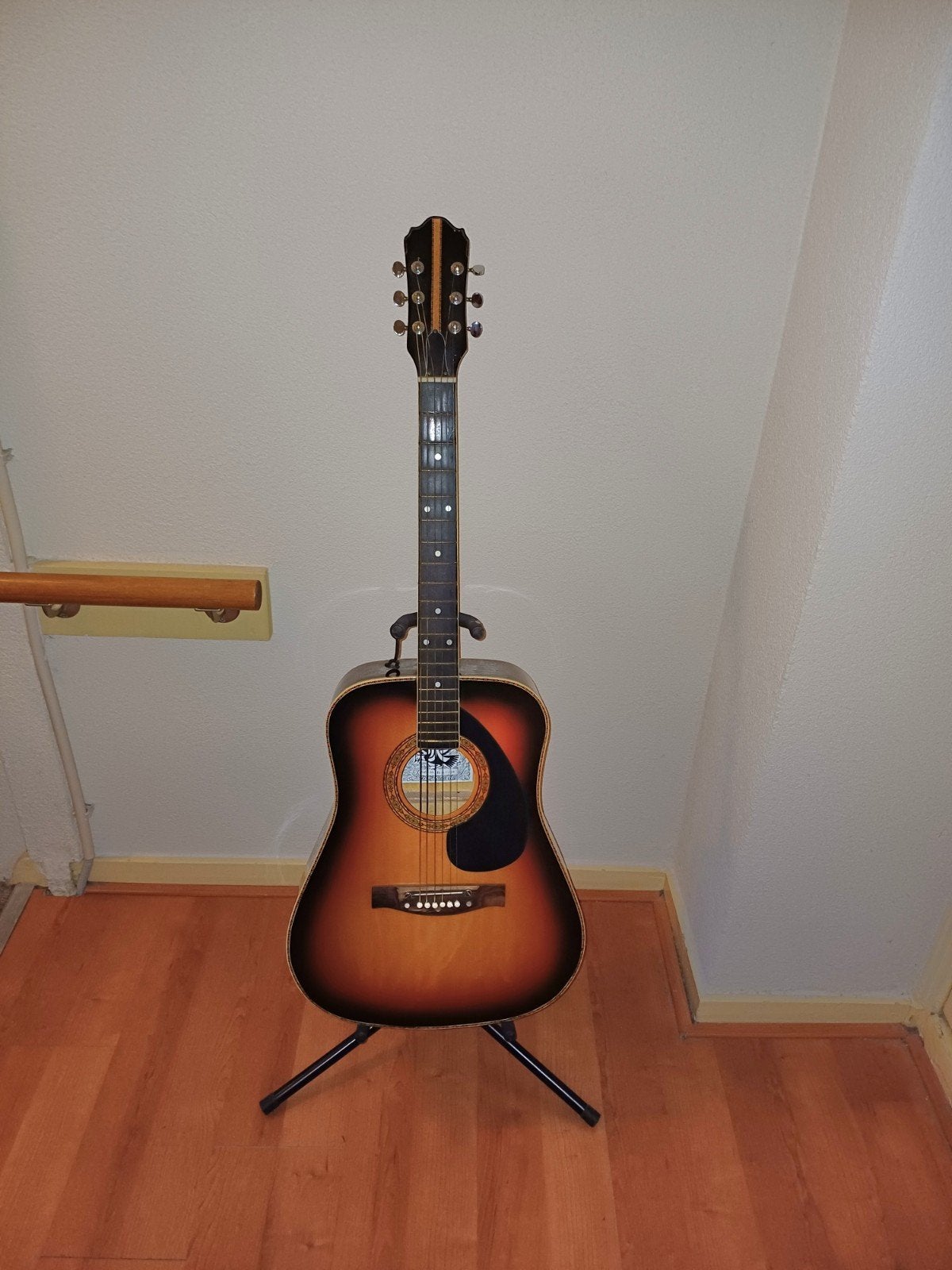 bird akoestische tobacco sunburst gitaar, Ophalen, Zo goed als nieuw, Western- of Steelstringgitaar