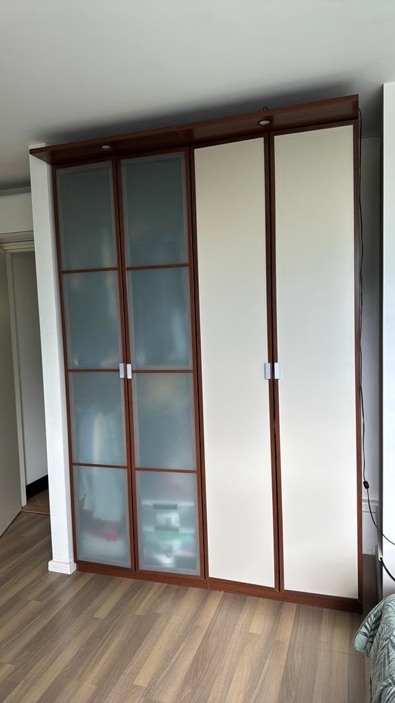 Ikea pax kasten. 160 cm breed, Ophalen, 200 cm of meer, 150 tot 200 cm, Zo goed als nieuw