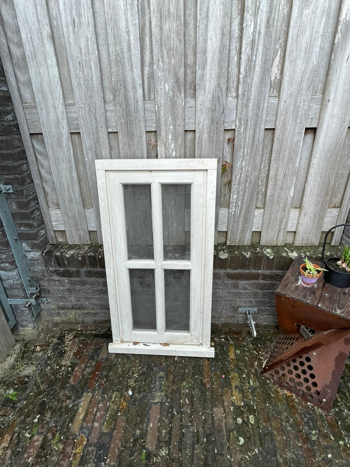 Karakteristiek raamkozijn, Ophalen, Gebruikt, Minder dan 75 cm, Raamkozijn
