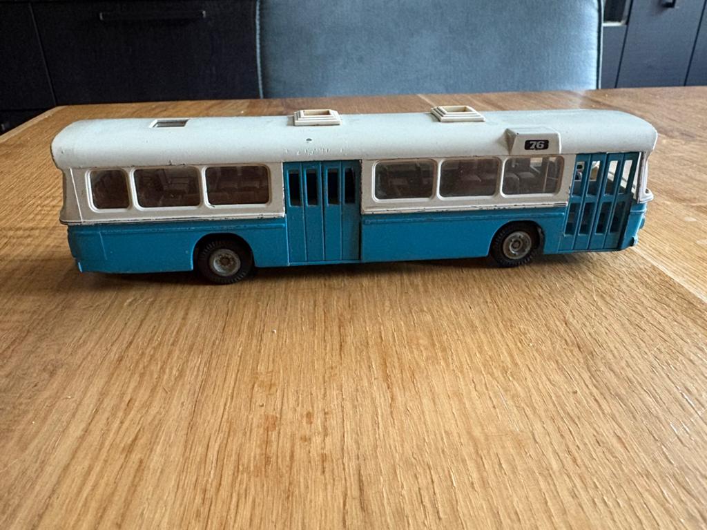Tekno 1/50 851 Scania CR-76 City Bus, Hobby en Vrije tijd, Modelauto's | 1:50, Ophalen of Verzenden, Gebruikt, Bus of Vrachtwagen