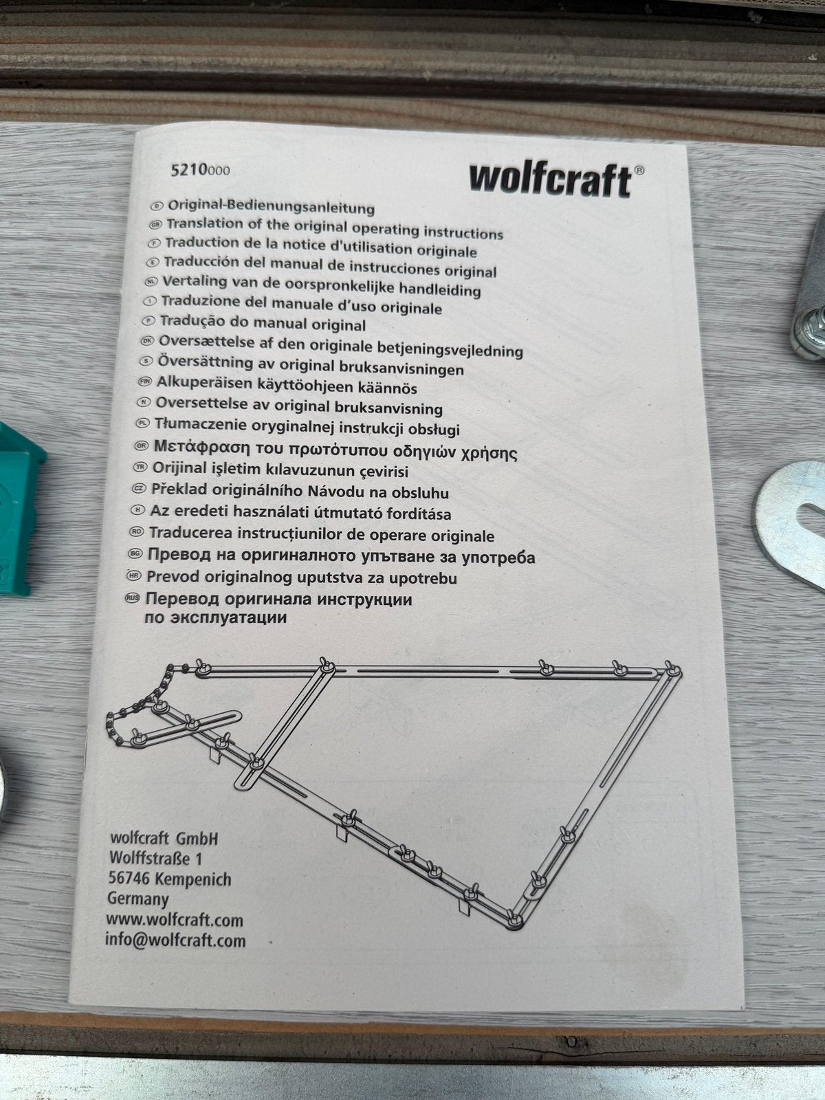 Wolfcraft trapspin, Ophalen, Zo goed als nieuw, Trap, Minder dan 2 meter