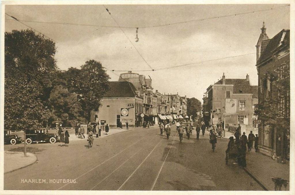 388-224-027 Haarlem Houtbrug, Verzenden, Voor 1920, Noord-Holland
