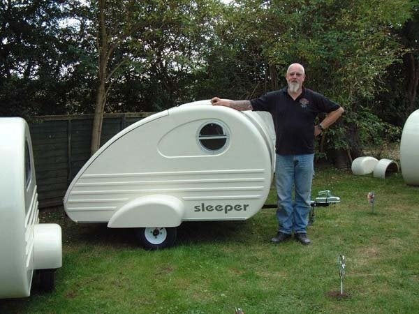 kitcaravan onderdelen / mini caravan / teardrop caravan, Ophalen