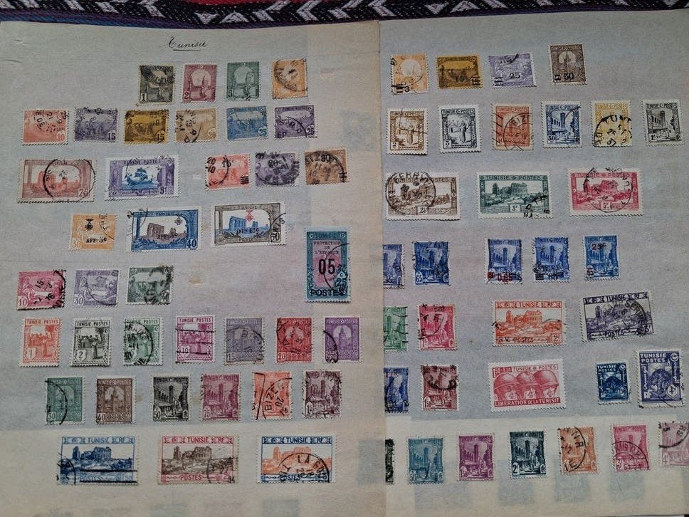 Franse Koloniën: Marokko, Tunesië, Algerije, Ophalen of Verzenden, Marokko, Gestempeld