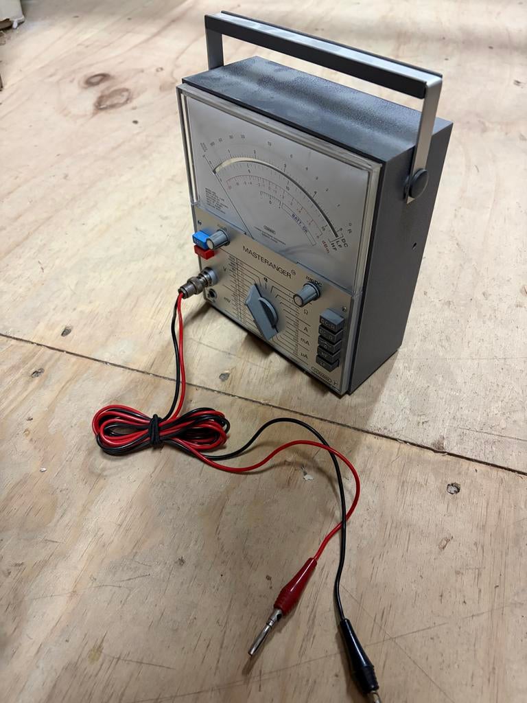 Vintage Conway Masterranger Multimeter - Analoog, Doe-het-zelf en Verbouw, Meetapparatuur, Ophalen, Gebruikt, Multimeter