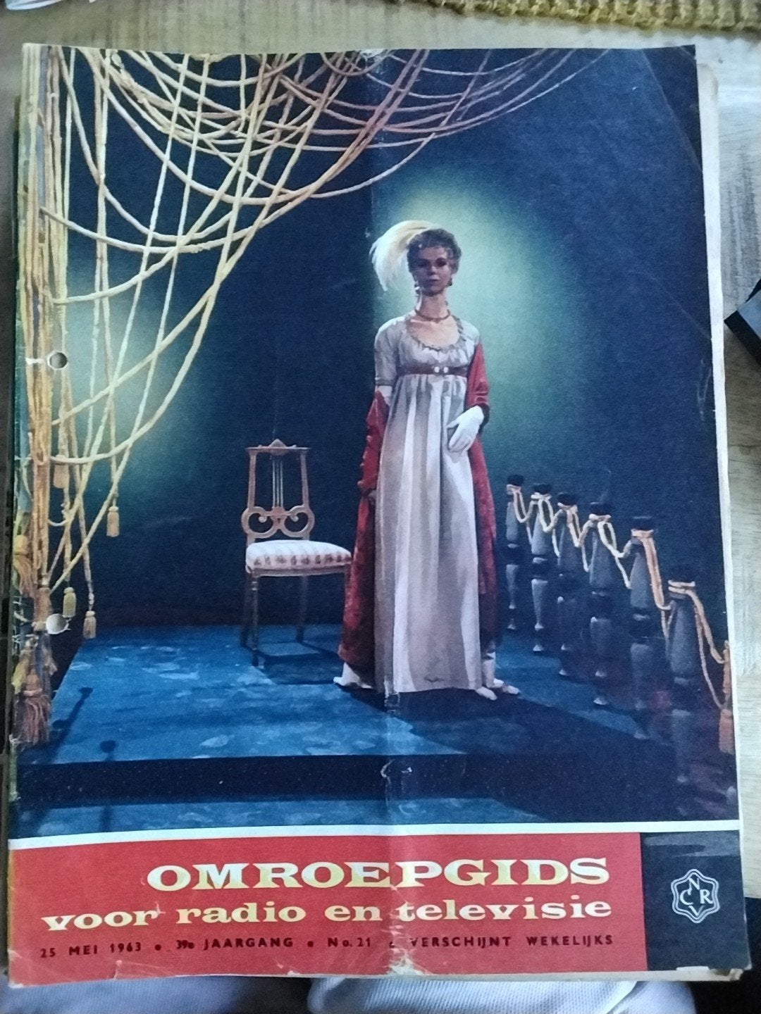 Omroepgids voor radio en televisie - 25 mei 1963, Ophalen of Verzenden, Gelezen, Overige typen