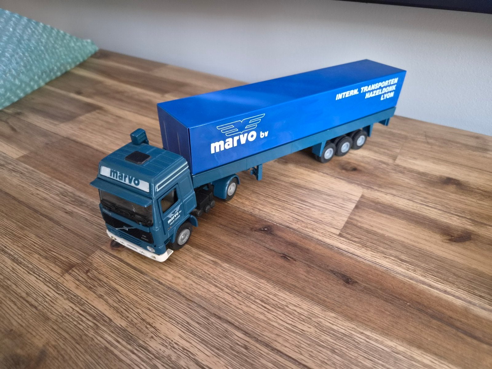 tekno volvo f12 marvo huif, Ophalen of Verzenden, Zo goed als nieuw, Bus of Vrachtwagen, Tekno