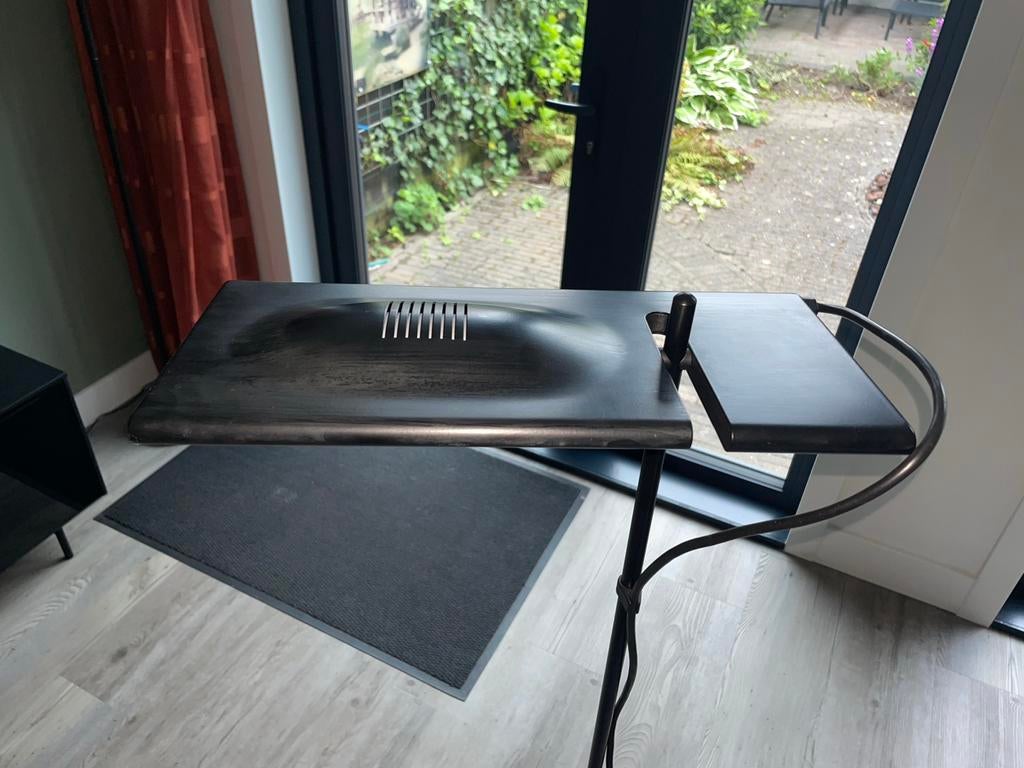 Italiaanse design vloerlamp, dimbaar, Philips LED, Ophalen, Zo goed als nieuw