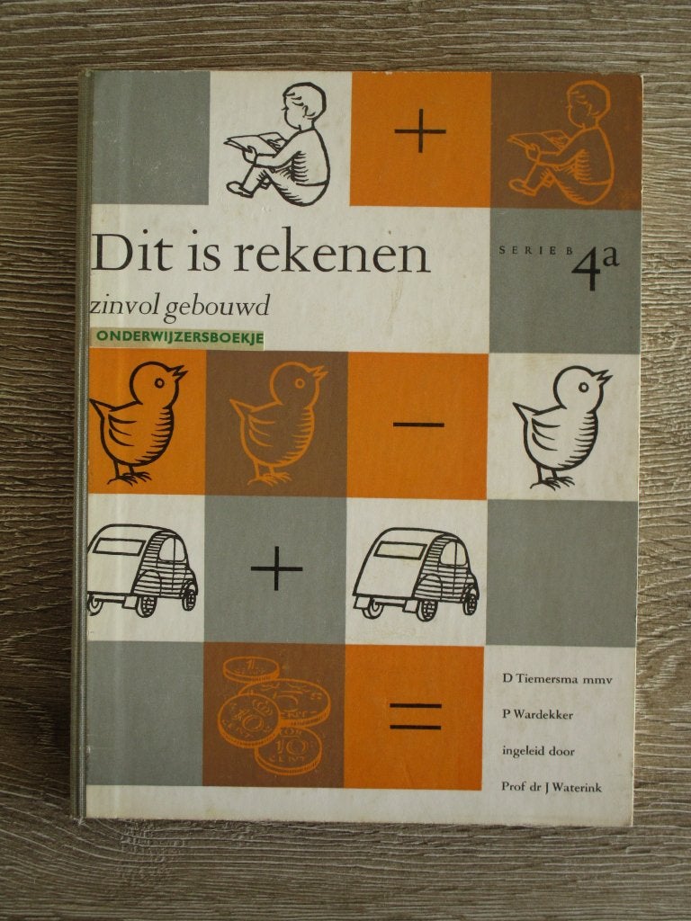 Dit is rekenen zinvol gebouwd onderwijzersboekje - D. tiem, Ophalen of Verzenden, Gelezen, Fictie algemeen