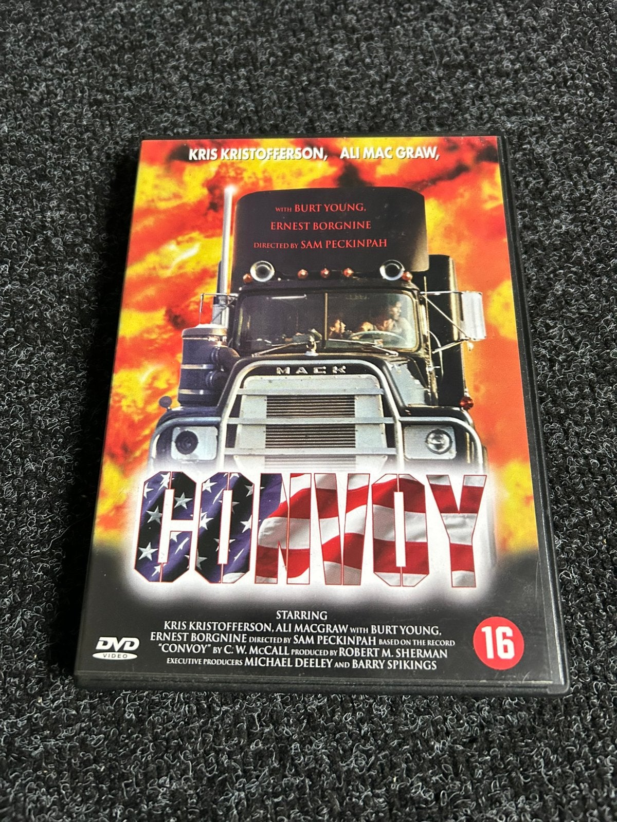 Convoy op dvd, Ophalen of Verzenden, Gebruikt