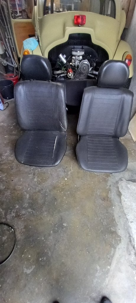 2 stoelen VW Kever, Ophalen, Gebruikt, Volkswagen