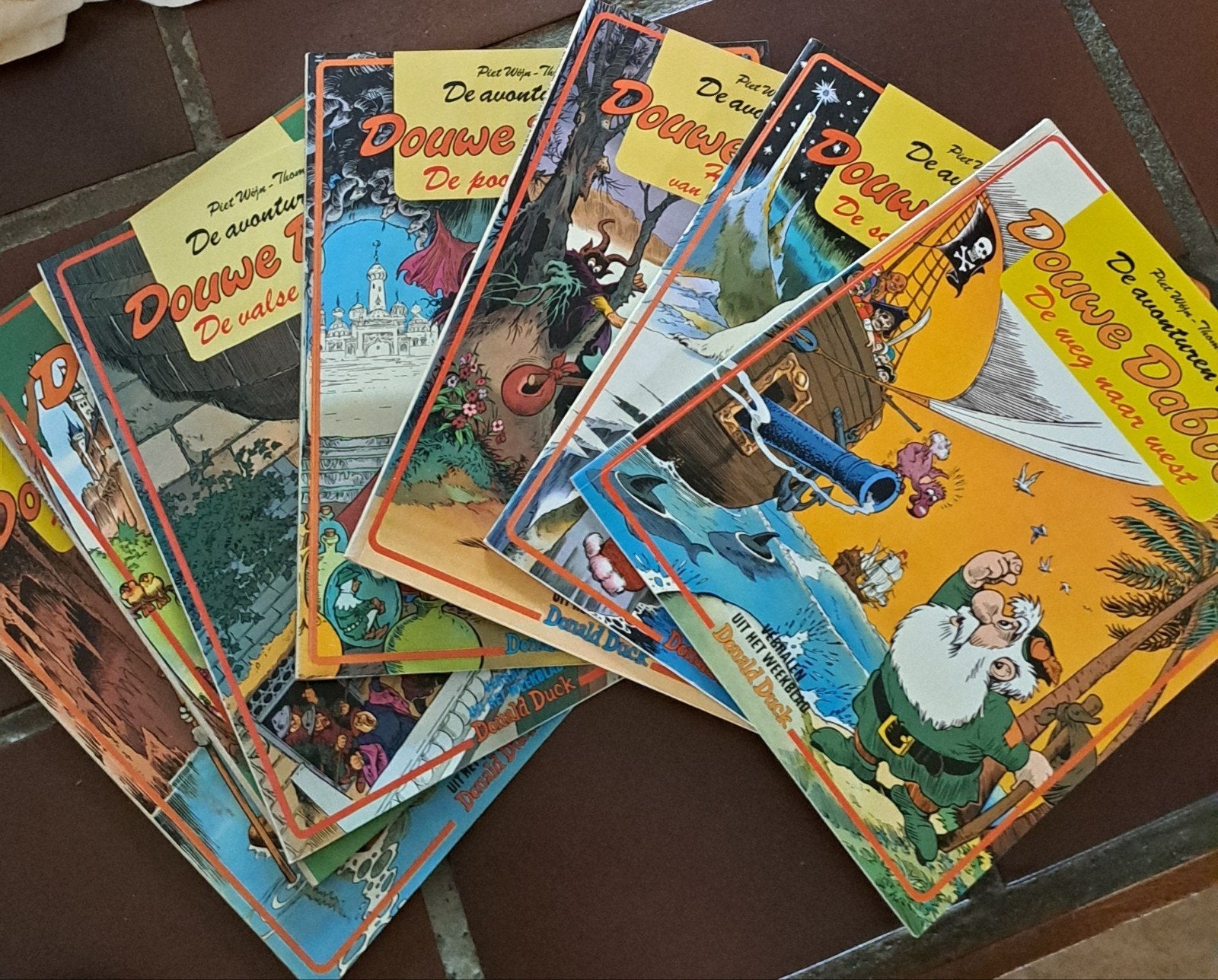 Douwe Dabbert stripboeken - Complete set van 7 delen, Boeken, Complete serie of reeks, Ophalen, Gelezen