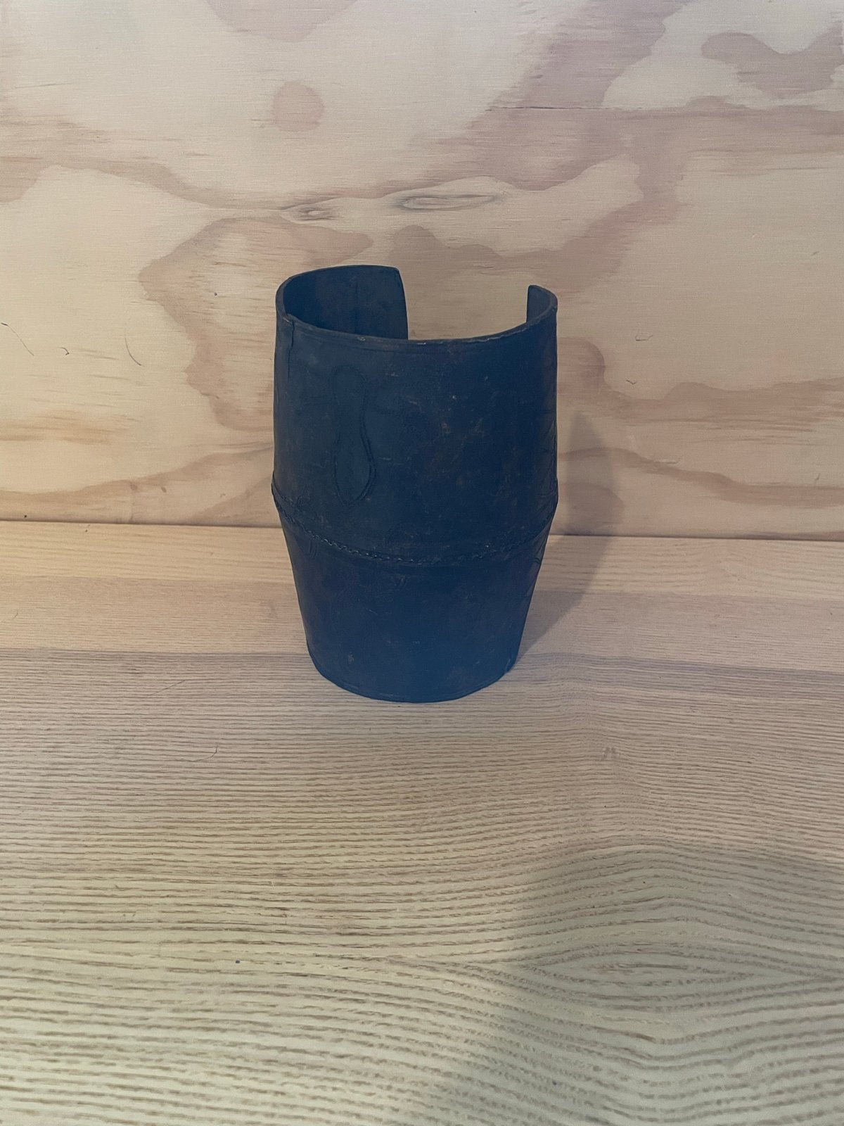 Vintage Manilla Armband - Uniek en Handgemaakt, Ophalen of Verzenden, Gebruikt, Zwart, Overige materialen