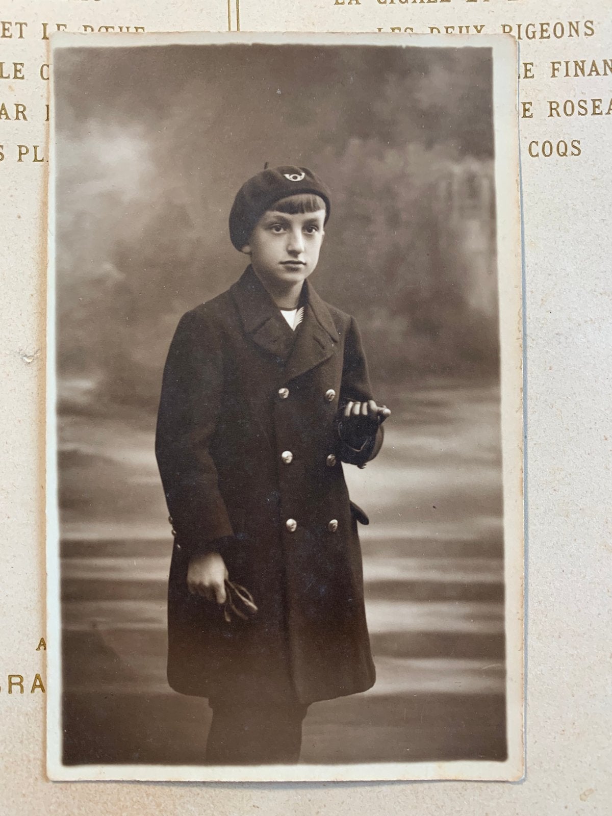 December 1922 Foto - Eugèn 12 jaar oud (CW), Gebruikt, Foto, Ophalen of Verzenden, Voor 1940
