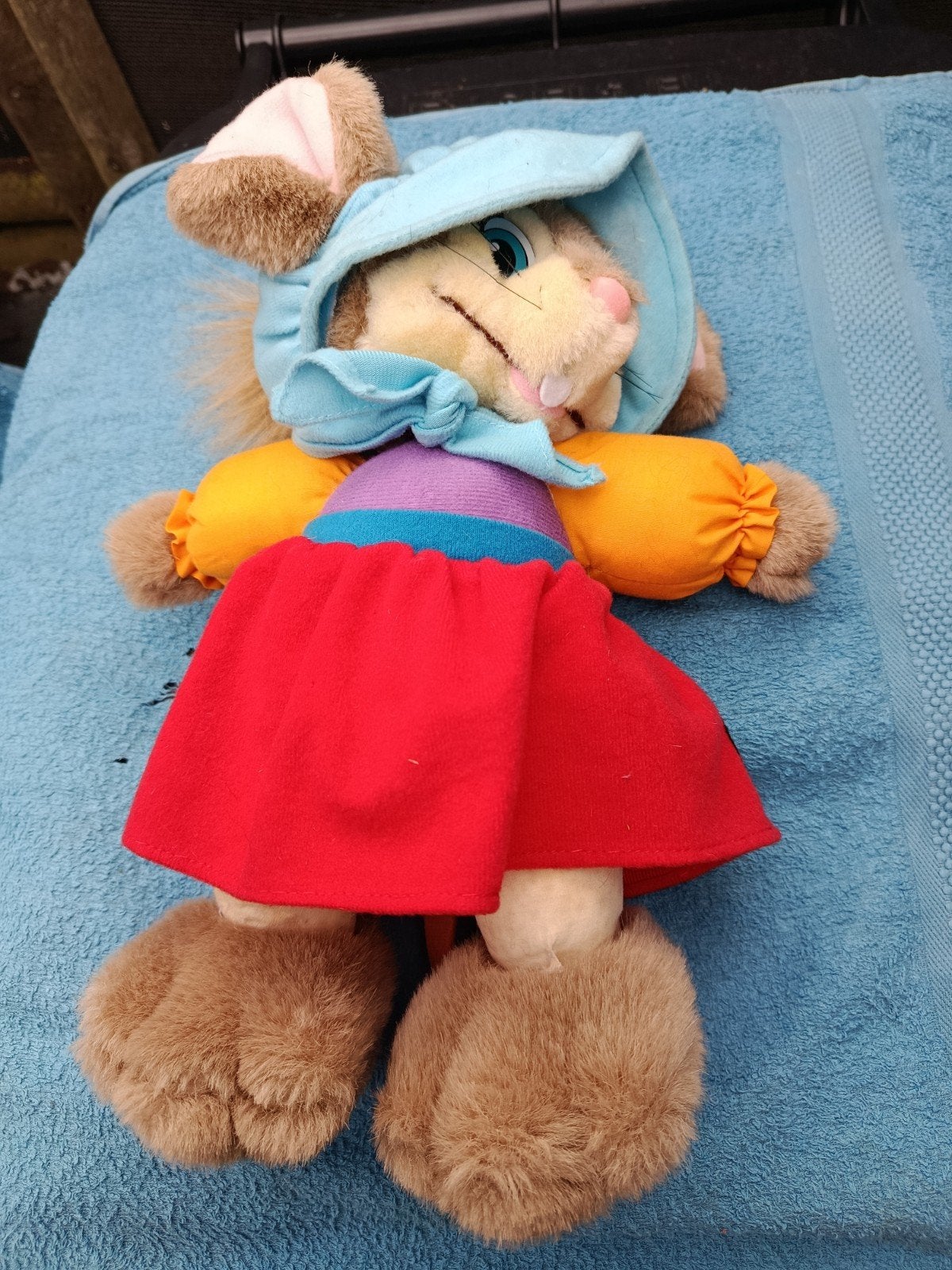 Vintage pluche Knuffel - Tanya, Ophalen