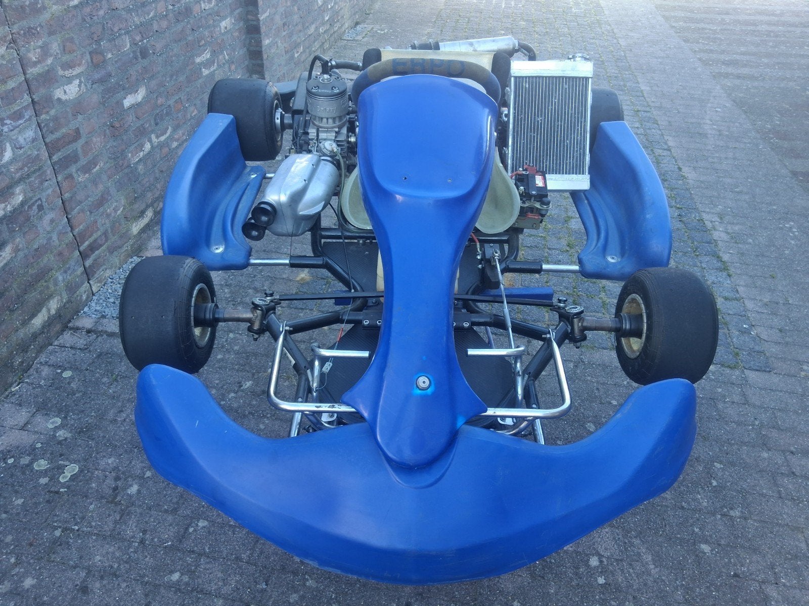 125cc kart, Ophalen, Kart