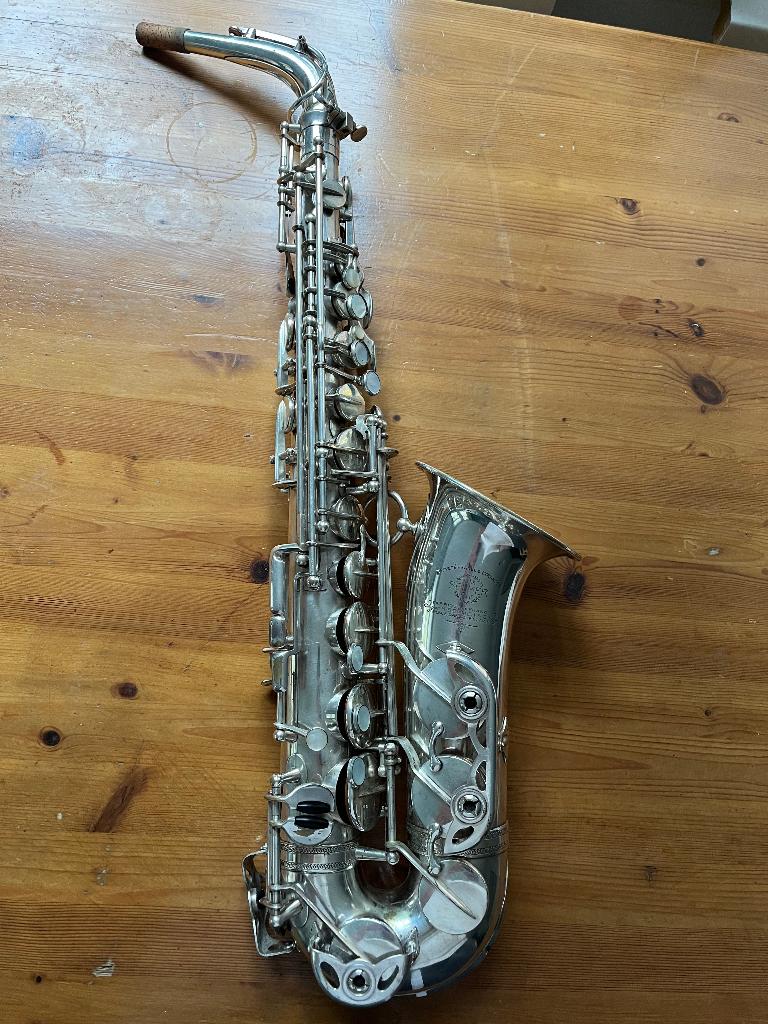 Selmer Balanced Action Alt Saxofoon 1946, Ophalen of Verzenden, Alt, Met koffer