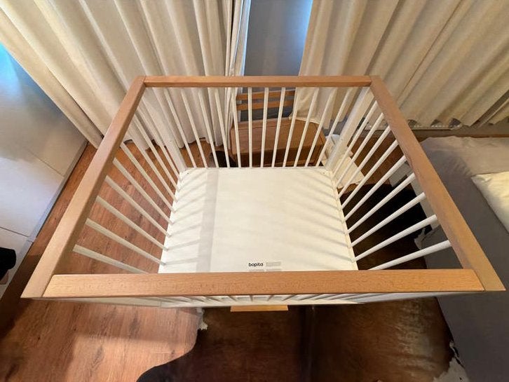 Foto 4 van Bopita Box Lisa Wit/Naturel met Lade en Verstelbare Bodem