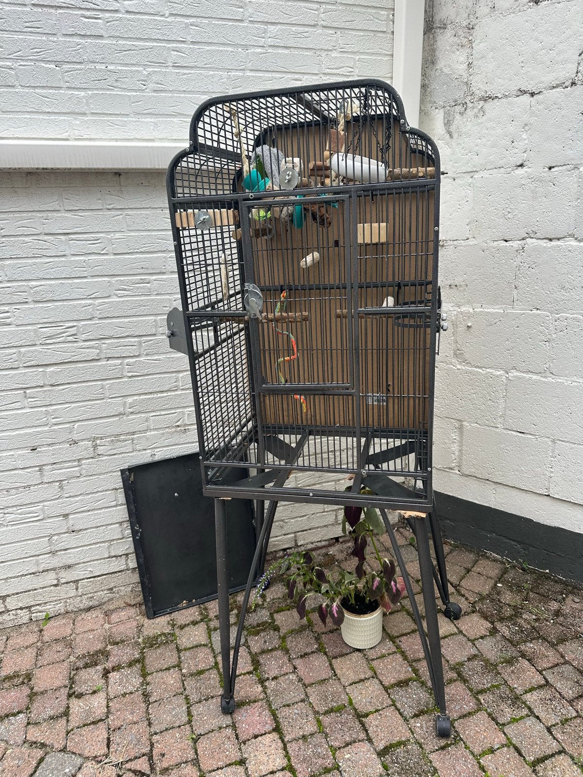 kooi, Dieren en Toebehoren, Ophalen, Zo goed als nieuw, Metaal, Vogelkooi