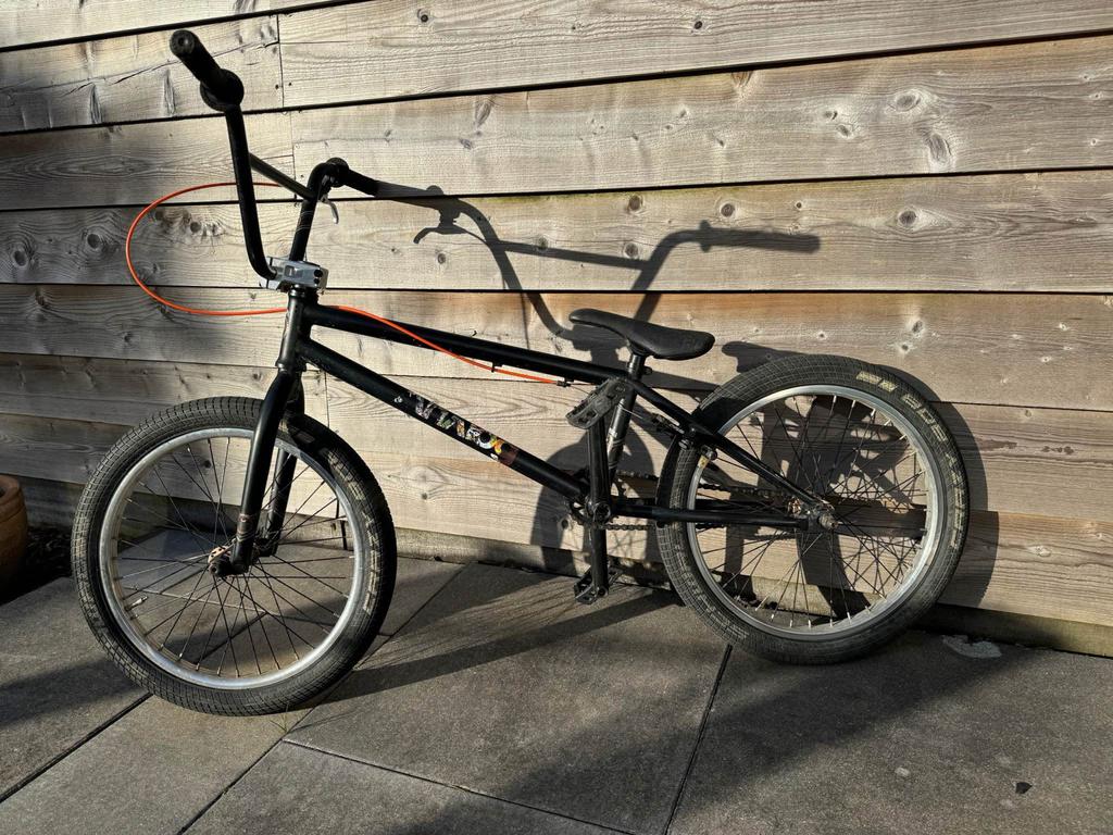 BMX fiets - Klaar voor actie!, Ophalen, Gebruikt, Staal, Velgrem