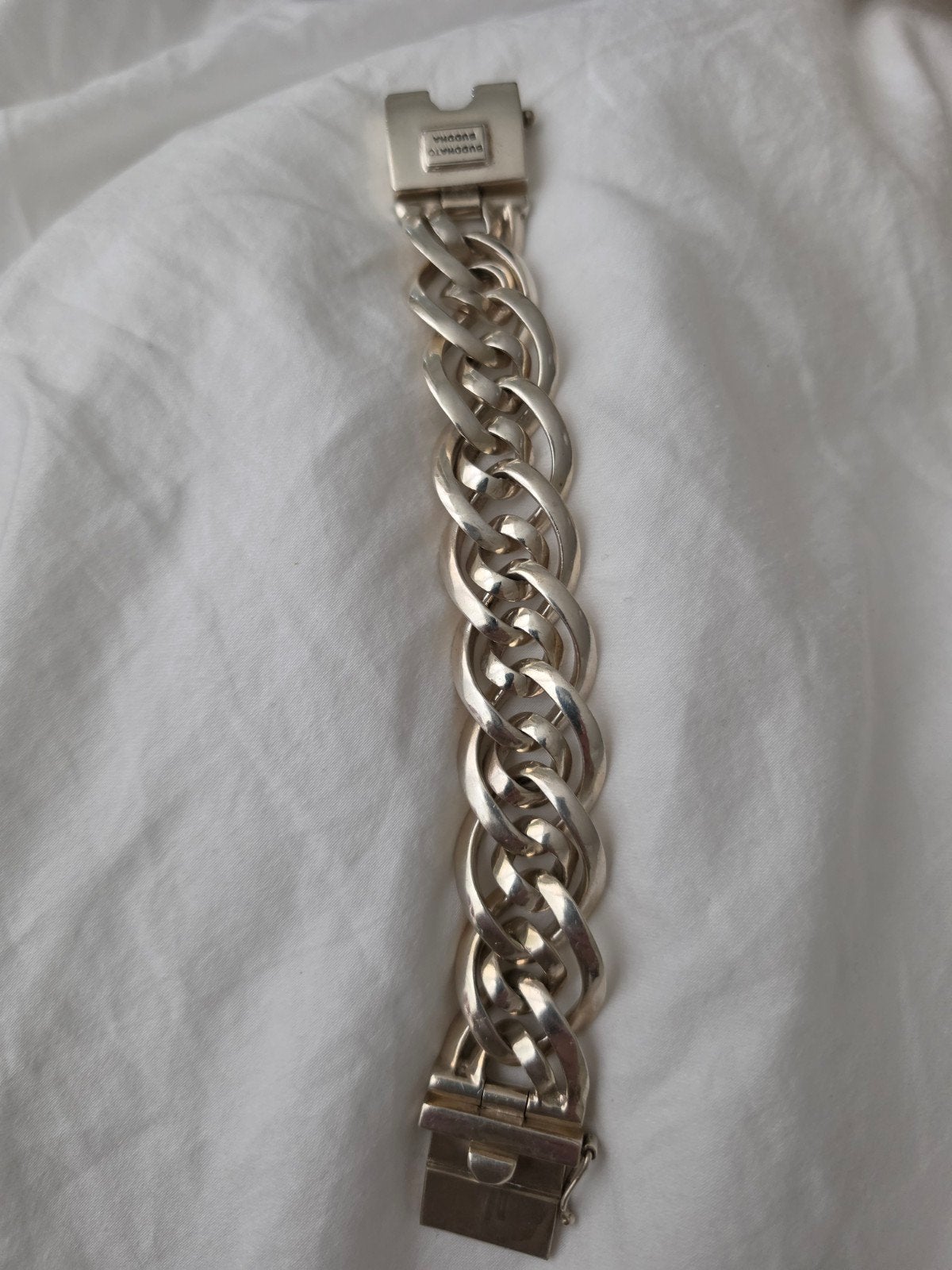Zilveren 925 Buddha to Buddha armband, weinig gedragen, Sieraden, Tassen en Uiterlijk, Ophalen of Verzenden, Zo goed als nieuw