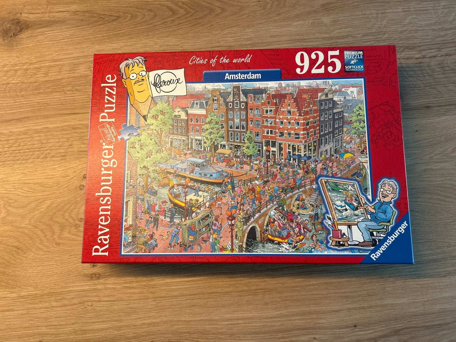 Ravensburger Cities of the World Amsterdam Puzzel 925 stukje, Hobby en Vrije tijd, Denksport en Puzzels, Ophalen of Verzenden
