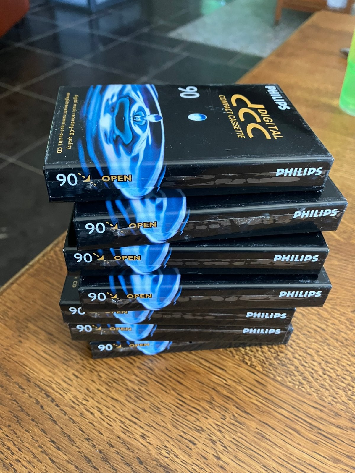 7 stuks PHILIPS DCC CASSETTE  bandjes, Ophalen of Verzenden, Zo goed als nieuw, Overige genres, 2 t/m 25 bandjes