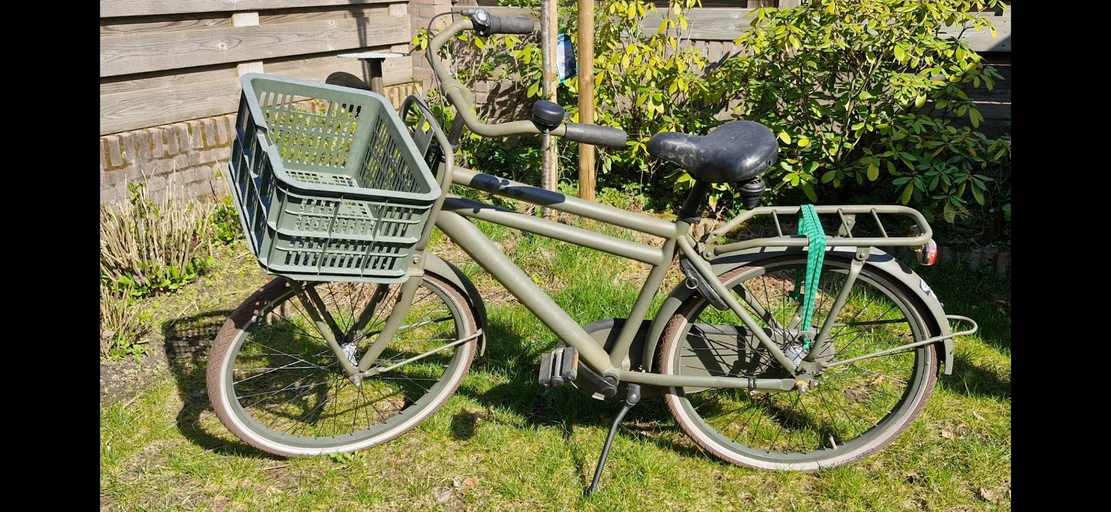Mooie Cortina U4 transportfiets 24" legergroen, Ophalen, Cortina U4 transportfiets, Minder dan 49 cm, Zo goed als nieuw