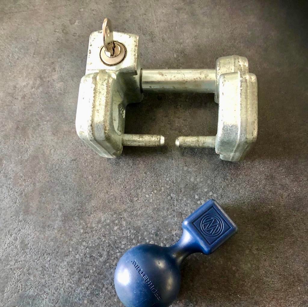 Robstop WS 3000 Plus Disselslot voor caravan/aanhanger, Ophalen of Verzenden, Gebruikt