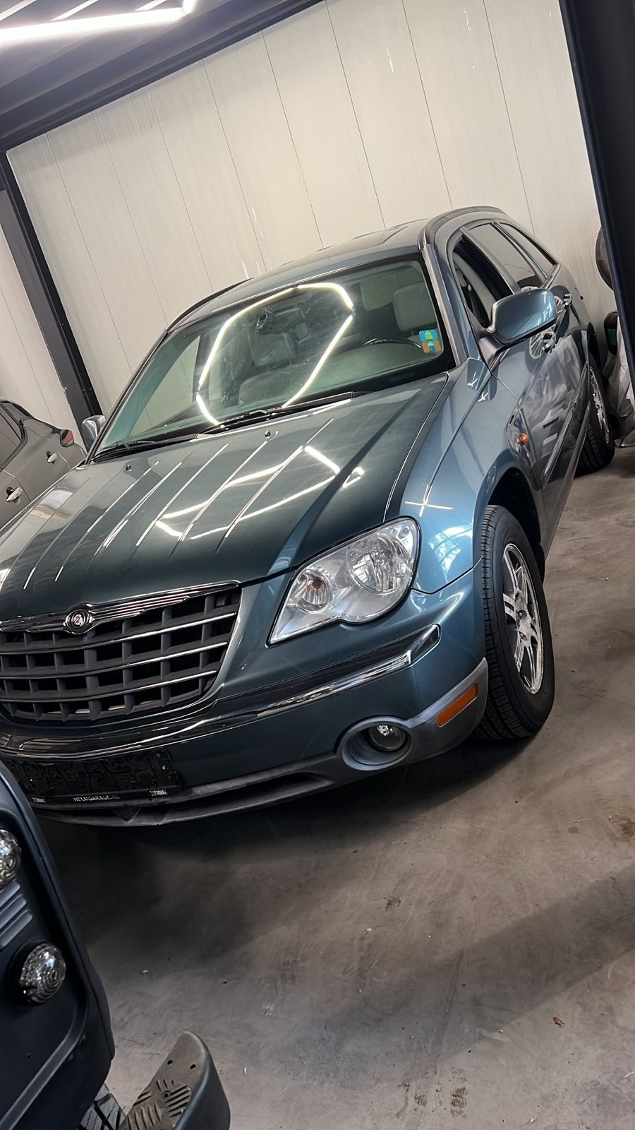 Chrysler Pacifica 4.0i 2007 Grijs, Automaat, 4000 cc, Leder, Bedrijf