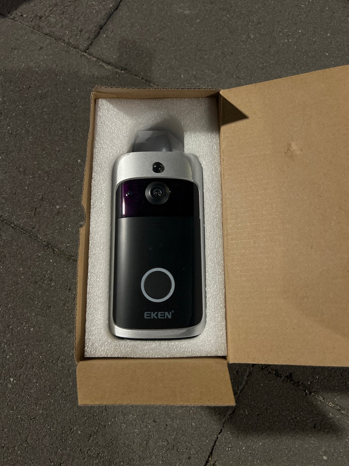 Eken deurbel camera wifi nieuw in doos, Ophalen of Verzenden, Bewegingsdetectiesensor, Nieuw, Draadloos