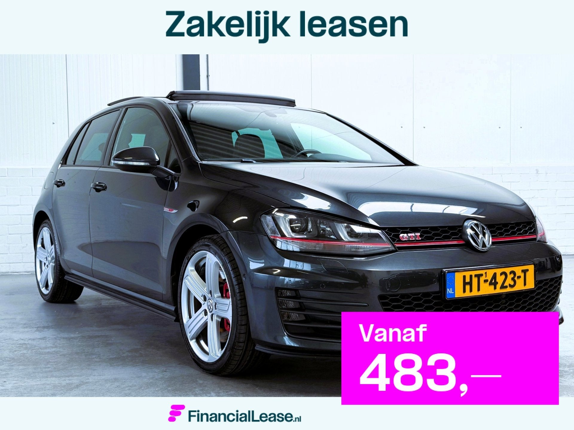Volkswagen Golf 2.0 TSI GTI Performance|DCC|Pano|Org NL|DYN, Gebruikt, 4 cilinders, 1984 cc, Alcantara