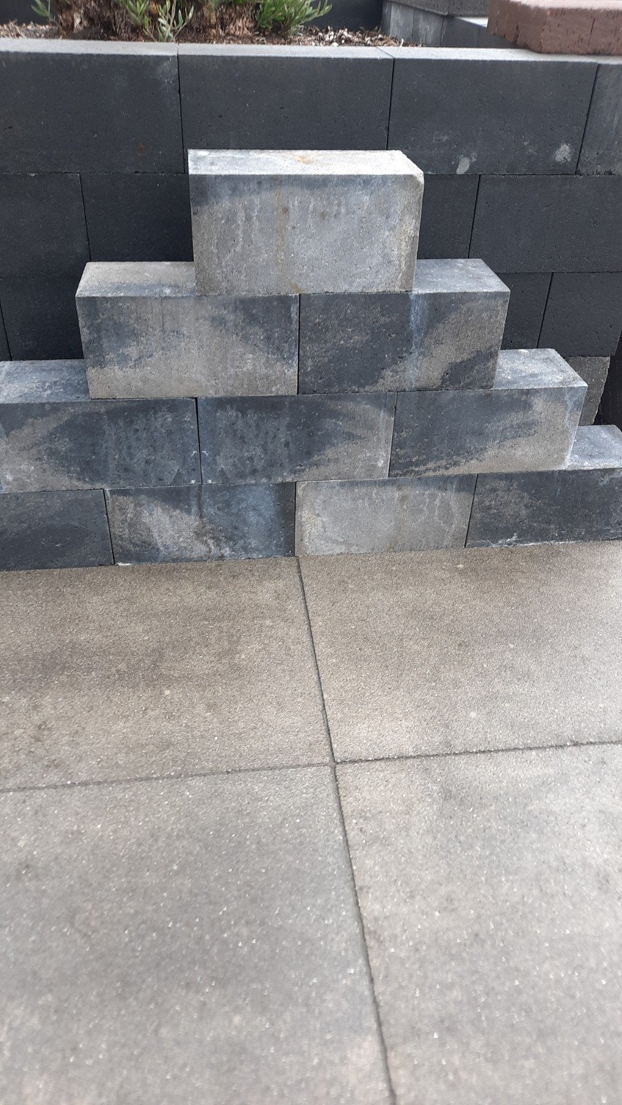 Wallblock new 15x15x30 smook, Tuin en Terras, Ophalen, Biels, Nieuw, Minder dan 100 cm