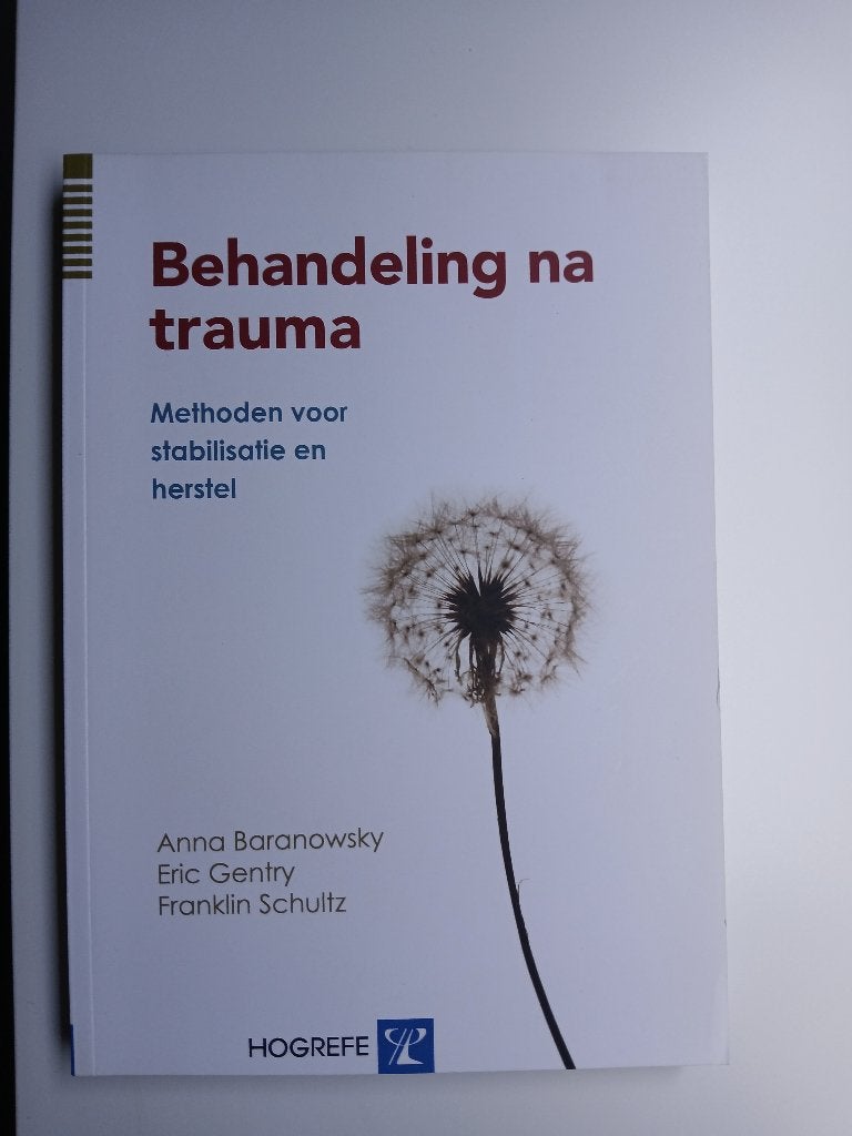 Behandeling na trauma, Verzenden, Nieuw, A. Baranowsky, E. Gentry, F. Schultz