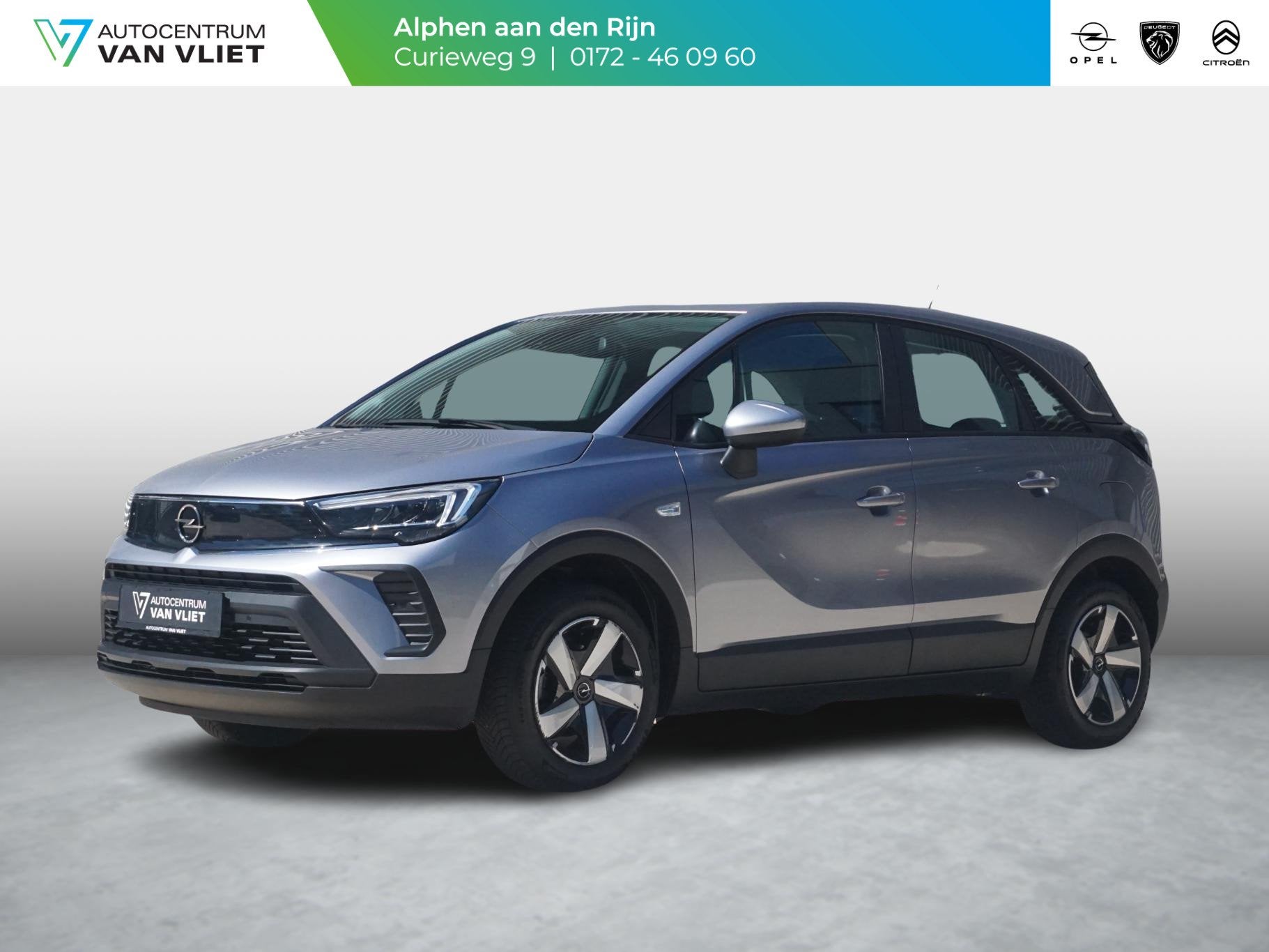 Opel Crossland 1.2 Turbo Edition Trekhaak, Auto's, 12 maanden, Gebruikt, 1199 cc, Origineel Nederlands