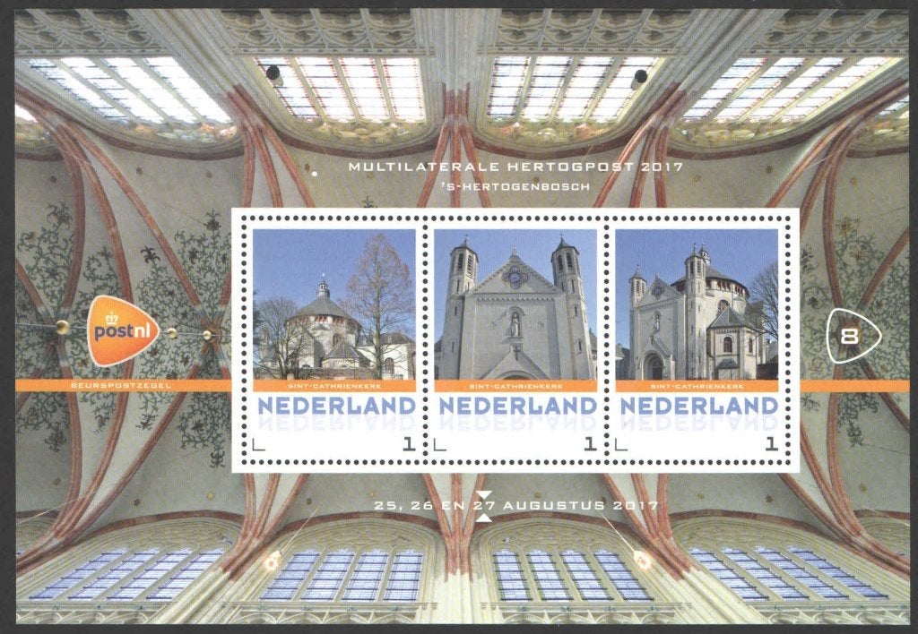 Postzegels Multilaterale Hertogpost 2017 (8), Postzegels en Munten, Ophalen of Verzenden, Na 1940, Postfris