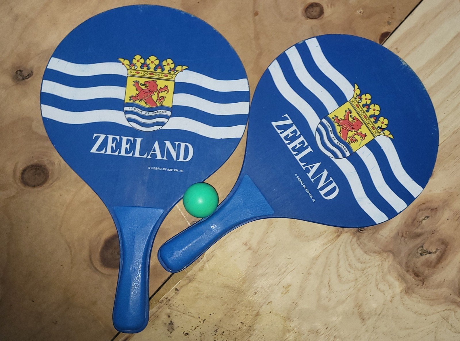 Zeeland strandtennis set met bal, Sport en Fitness, Ophalen, Gebruikt